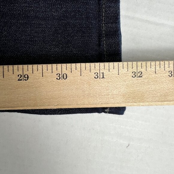 Not Your Daughters Jean Women Plus 39x31* Teresa Trouser Dark Blue Denim Tag 18W - Picture 12 of 16